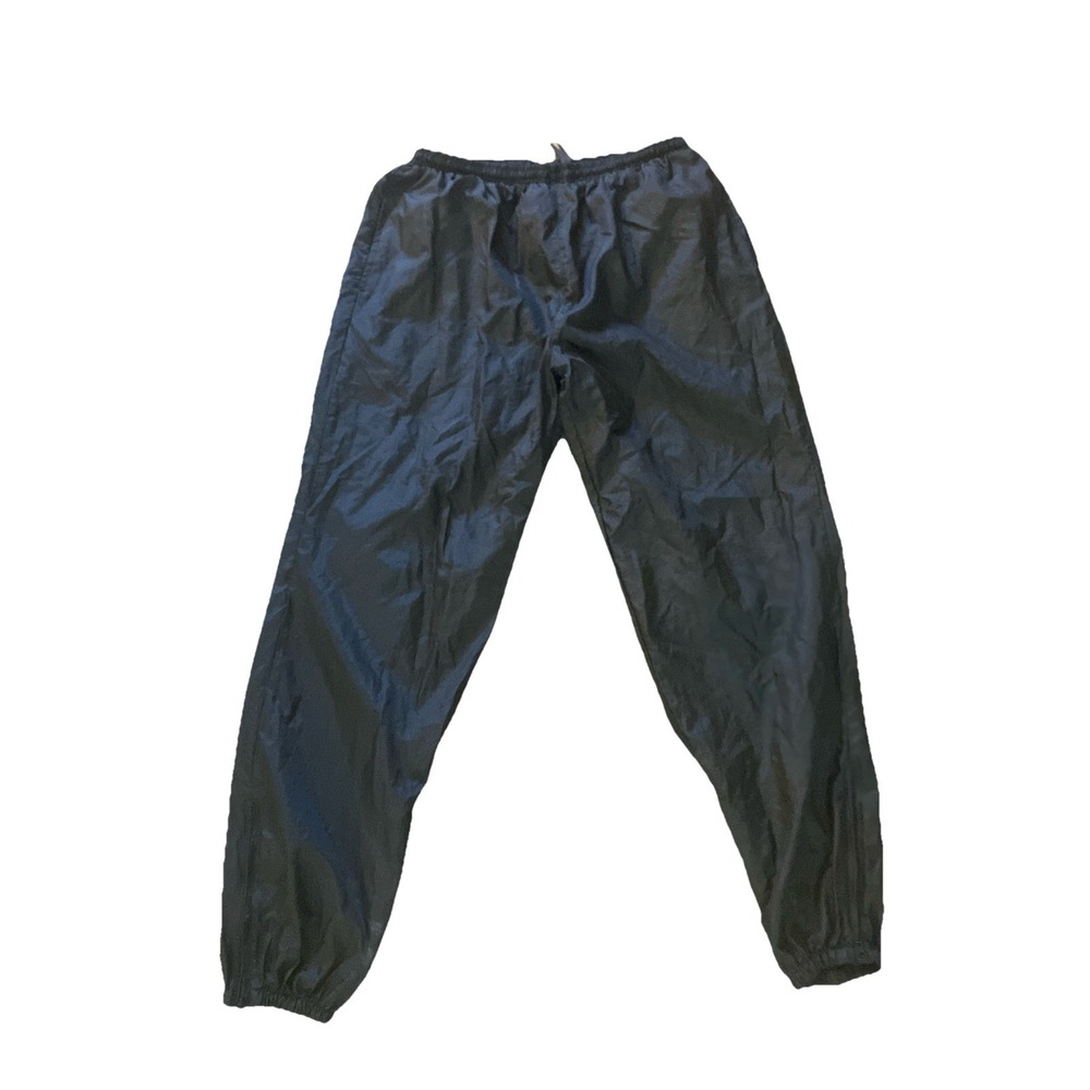 Pro Player Black Windbreaker Jogger Pants Size L Vintage 90s NFL NBA GD/L